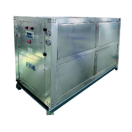 เครื่องทำความเย็นอุณหภูมิกลาง-ต่ำแบบสกรอลล์ ระบายด้วยน้ำ – Scroll Water-Cooled Medium-Low Temperature Chiller