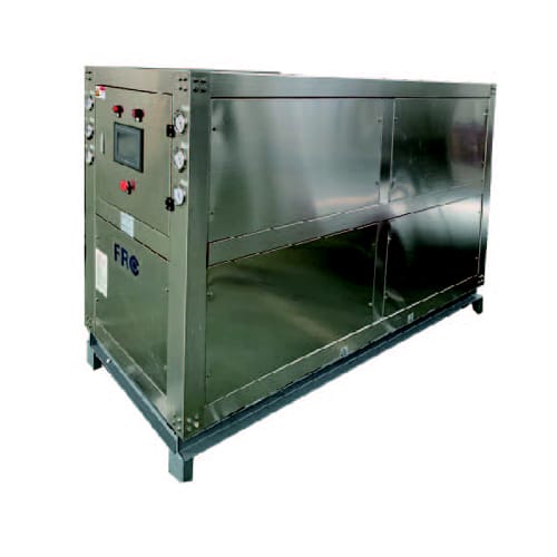 เครื่องทำความเย็นอุณหภูมิกลาง-ต่ำแบบลูกสูบ ระบายด้วยน้ำ – Reciprocating Water-Cooled Medium-Low Temperature Chiller