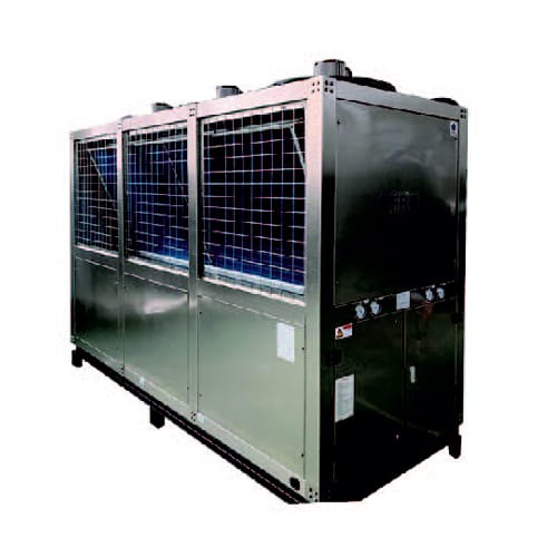 เครื่องทำความเย็นอุณหภูมิกลาง-ต่ำแบบลูกสูบ ระบายด้วยอากาศ – Reciprocating Air-Cooled Medium-Low Temperature Chiller
