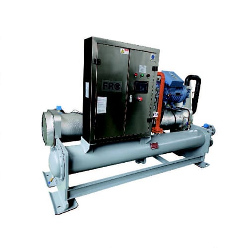 เครื่องทำน้ำเย็นแบบสกรู ระบายความร้อนด้วยน้ำ – Screw Water-Cooled Chiller