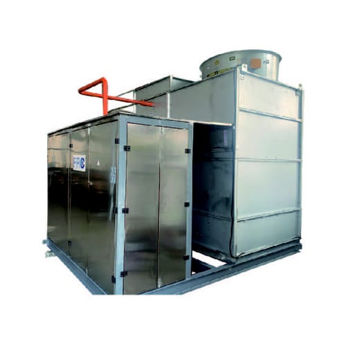 เครื่องทำน้ำเย็นแบบสกรูรวมคอนเดนเซอร์ระเหย – Screw Evaporative-Condenser Integrated Chiller